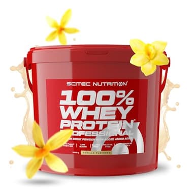 Scitec Nutrition PROTEINE 100% Whey Protein Professional, vanille, 5000 g