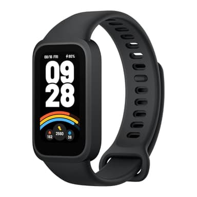 XIAOMI Smart Band 9 Active, Bracelet connecté pour Le Sport, Montre, écran TFT 37mm, taux de rafraîchissement élevé de 60 Hz, autonomie de 18 Jours,5 ATM, iOS et Android, Noir