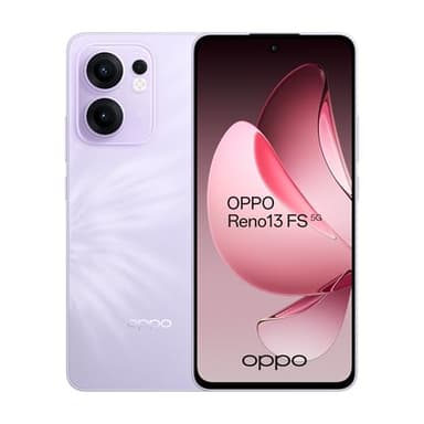 OPPO Reno 13 FS 5G, Smartphone Android avec IA, 12 Go RAM + 512 Go, Déverrouillé, Plume Purple