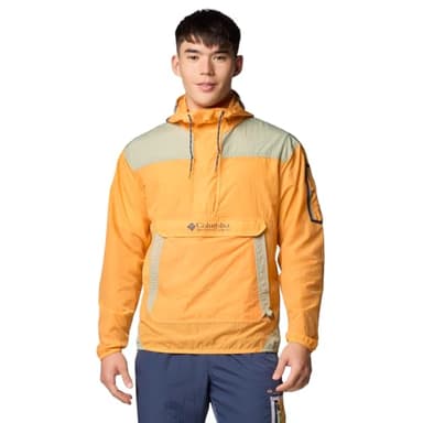 Columbia Challenger Anorak 2117001841 Veste Coupe-Vent pour Homme, Jaune, Taille M EU, Jaune, M