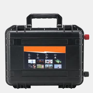 TGHY Batterie au Lithium 12 V Batterie de propulseur extérieur 60 Ah 80 Ah BMS intégré pour Moteur de Bateau électrique Hélice de Bateau de pêche Batterie de Propulsion Marine,12v60ah