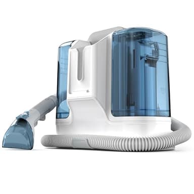 Rivenara Shampouineuse Nettoyeur Canapé Tissu - 450W Injecteur Extracteur Voiture Tapis Moquettes Aspirateur Détacheur Pour Matelas Laveur