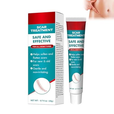 Crème Cicatrice, Crème Anti-Cicatrices, éclaircit Les Cicatrices, Réduit Visible Cicatrices à Partir, La Plupart Types De Cicatrices, Avoir De Bons Résultats Pour Une Meilleure Peau 20g