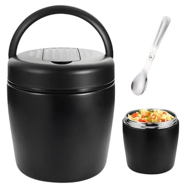 Boîte Alimentaire Isotherme 1,5 L Thermos Alimentaire Chaud, Boite Isotherme Repas Chaud Boîtes Alimentaires Isothermes Lunch Box Isotherme Avec Cuillère, Récipient Isotherme Pour Ecole Bureau Camping