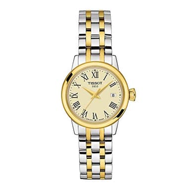 Tissot Classic Dream T1292102226300 Montre en Acier Inoxydable Doré