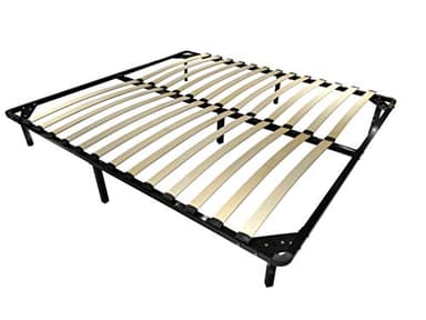 Sommier 140x190CM - Lit avec Sommier à Lattes pour Adulte Enfant - 7 Pieds
