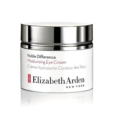 Elizabeth Arden, Visible Difference, Crème pour le Visage, Crème Hydratante Contour des Yeux, Soin Skincare Multi-Bénéfices, Anti cernes, Prévient la Perte d'Hydratation, 15 ml