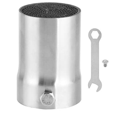 Db Killer Moto 48Mm,Moto Db Killer,Silencieux De Tuyau D'¨¦Chappement G¨¦N¨¦Ral Moto Db Killer Silencieux Valve Acier Inoxydable 48Mm