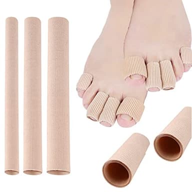 3 Pièces protège orteil,Protection doigt de pied,Bandage Aux Orteils,Protection Orteils en Découpable,Pour Ampoules,Callosités,Soulagement de La Douleur de Friction(S,M,L)