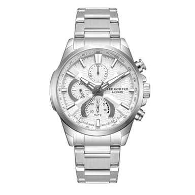 Lee Cooper Homme Analogique Quartz Montre avec Bracelet en Métal LC08166.330