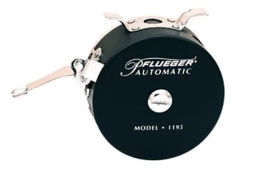Pflueger, Moulinet Automatique de pêche à la Mouche, Taille 44385, poignée à Droite, Cadre et Bobine en Alliage d'aluminium résistant à la Corrosion
