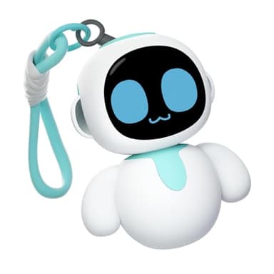 ENERGIZE LAB Eiliko Robot portable Eilik avec AI, jouets suspendus électroniques amusants, cadeaux pour couples et meilleurs amis