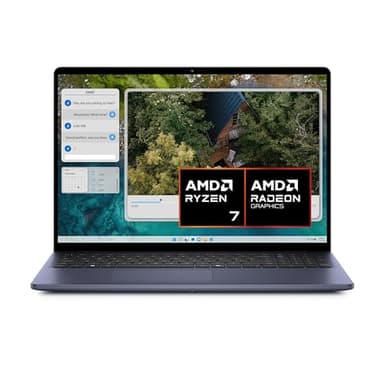 Dell Inspiron 16 5645 Ordinateur Portable, Processeur AMD Ryzen 7-8840U, Écran 16'' FHD+, 16Go RAM, 1 TB SSD, Graphique AMD UMA, Windows 11 Home - Clavier rétroéclairé Français AZERTY, Indigo