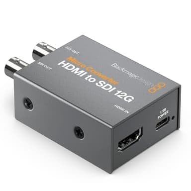 Blackmagic Design Micro Converter HDMI to SDI 12G PSU (BM-CONVCMIC/HS12G/WPSU)