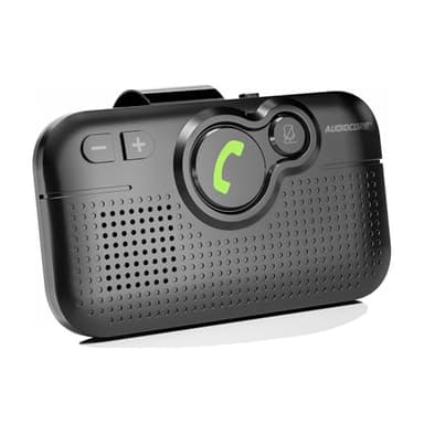 Audiocore AC475 Kit Voiture Mains Libres | Compatible avec Siri et Google Assistant | Bluetooth 5.0 | Marche Automatique, Guidage Vocal, A2DP, reconnexion Automatique, Puissance du Haut-Parleur 2 W