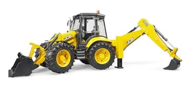 bruder 02454 - JCB 5CX eco Tracto-pelle - 1:16 Véhicule de chantier, Chantier, Pelle à godet, Pelle rétro, Ouvrier, bworld, Machine de construction, Jouet