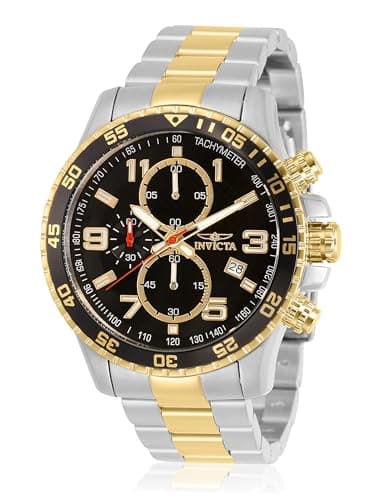Invicta Specialty Montre Homme mouvement à quartz en acier inoxydable - 45mm