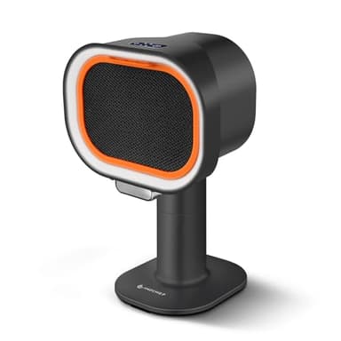 AMZCHEF hotte aspirante portable avec hauteur télescopique et inclinaison à 40°, 4 modes de vitesse, silencieuse, filtre en aluminium de grand calibre pour appartement/BBQ/RV, Noir