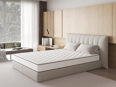sinlikon Matelas 140x190CM,Epaisseur 14CM,Matelas Mousse 2 Personne,Moelleux et Respirant