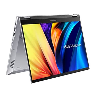 ASUS Vivobook S14 Flip TP3402VA#B086ZSC8K7, Notebook en Aluminium Moniteur 14" WUXGA 16:10 Glossy Touch, Intel Core 13 gen i3-1315U, RAM 8 Go, SSD PCIE, Intel UHD Graphics, Win 11 Home, Argent