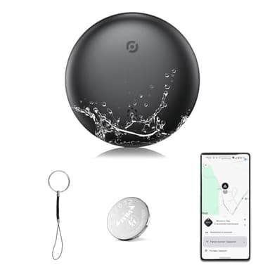 Tracker Tag Android et Apple, Traceur GPS, Fonctionne avec l’app Google ou Apple Localiser, ImperméAble Bluetooth Localisateur GPS, Smart Tag pour Les Clés/Portefeuilles/Valises/Bagages/Enfant