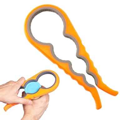 SULIUDAJI Ouvre Bocal Ouvre Bouteilles Ouvre Bouteille Multifonctionnelle Ouvre Boîte Manuel En Plastique Ouvre Boîte Pour Boîtes Et Bouteilles Dévisser Les Bouchons Domestiques Professionnels