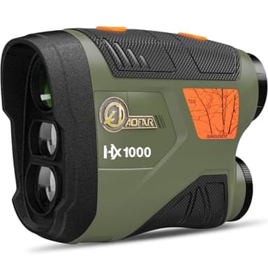 Télémètre Chasse AOFAR HX1000, 1000 Yards, Distances angulaires et Horizontales, Modes Distance, Balayage, Vitesse, Cadeau Batterie, étanche, 6X grossissement