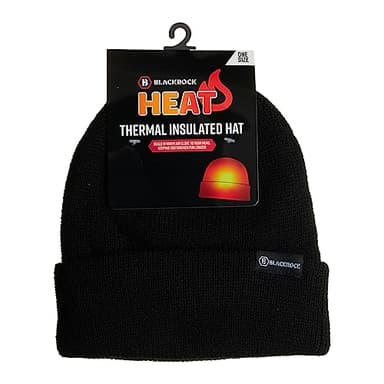 Blackrock Bonnet Noir pour Hommes et Femmes, Course à Pied, léger, Bonnet, Bonnet Thermique, Bonnet de Travail d'hiver, Unisexe - Taille uniqu