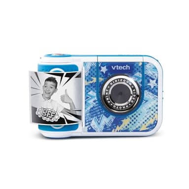 VTech - KidiZoom Print Cam Graffiti - Appareil Photo Instantané Enfant, Impression sans Encre, Selfie, Vidéo HD - Écran Couleur et Activités Créatives - Cadeau Enfant Dès 5 Ans - Contenu en Français