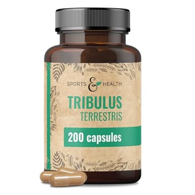 Tribulus Terrestris - 200 Gélules - 90% Saponines - Vegan - Sans Additifs