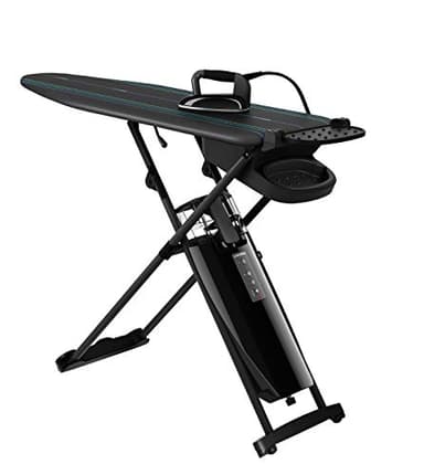 Laurastar Smart U Système de repassage, Vapeur Hygiénique Elimine Bactéries Virus et Acariens, Table Active, Semelle 3D, Vapeur Pulsée et automatique, Température Unique, Roulettes, Réservoir Amovible