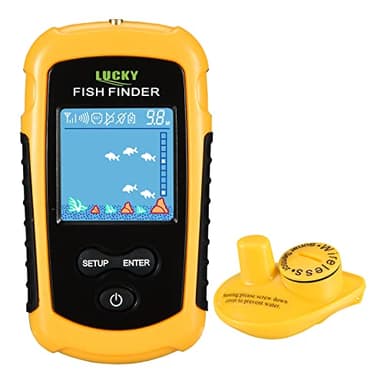 LUCKY Ecosondeur Pêche Détecteur de Poisson Couleur Sans Fil Portable Fish Finder