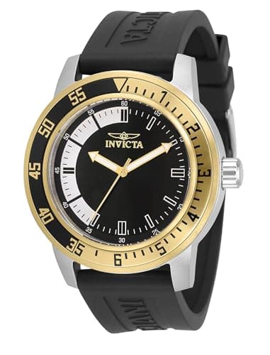 Invicta Specialty Montre Homme mouvement à quartz en acier inoxydable - 45mm