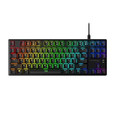 HyperX Alloy Origins Core – Clavier Gaming mécanique RGB, sans pavé numérique, HyperX Aqua, (QWERTY – US Layout)