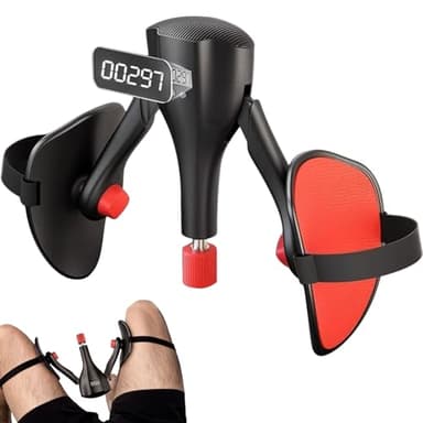 Entraîneur de plancher pelvien à résistance réglable avec compteur, maître de cuisse de 45 kg pour exercices intérieurs de cuisse, hanches et Kegel, équipement d'entraînement à domicile pour homme et