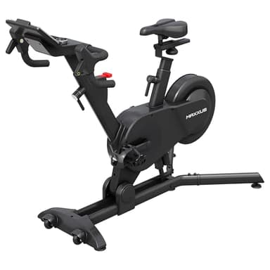 MAXXUS Vélo d'Appartement SpeedBike S2 - Volant d'Inertie 8kg, Réglable, Connecté APP Zwift, Magnétique - Spinning Bike d' Adulte, Velo Biking d'Interieur, Home Trainer, Fitness (Noir avec gris)