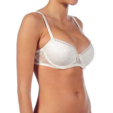 Selene Brigitte Soutien-gorge push-up pour femme - Ecru - 105B