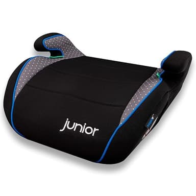 PETEX Rehausseur de siège auto Max pour enfant - Conforme à la norme i-Size R129 - Gris - 1 pièce