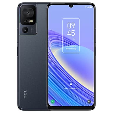 TCL 40SE Téléphone Portable 128 Go ROM 4 Go RAM, Smartphone Android 13, Écran 6.75", Double SIM, Caméra Triple 50MP, Téléphone Cellulaire NFC, 5010 mAh, avec Ecouteurs Filaires, sans Chargeur, Gris