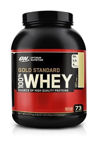 Optimum Nutrition 100 % Whey Gold Standard, French Vanilla Creme, 5 Pound by Optimum Nutrition