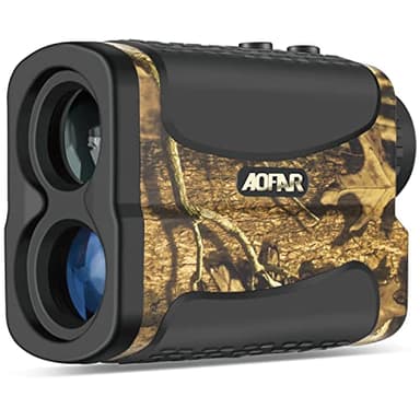AOFAR HX-700N Télémètre Chasse/Golf 700 Yards, Précision ±1m, 6X Grossissement, Mode Portée et Vitesse,Batterie Gratuite, Sac à Main, Tir