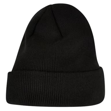 Build Your Brand Mixte By001-heavy Knit Bonnet Beanie, Noir, Taille Unique EU