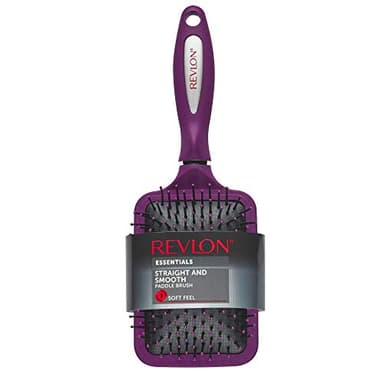 Revlon Brosse à cheveux droite et lisse Noir baie