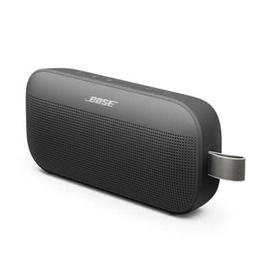 Bose SoundLink Flex (2e génération) Enceinte Bluetooth, Enceinte d’extérieur Portable avec Son Haute fidélité, 12 Heures d’autonomie, Étanche à l’Eau et étanche à la poussière, Noir