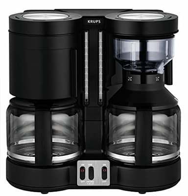 Krups KM8508 Machine combiné filtres et expresso Noir