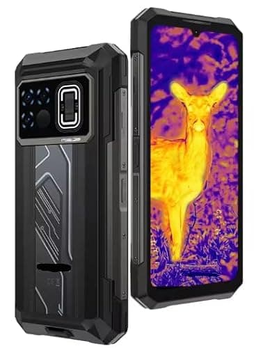 CHANDUELEC Fire 6 Max 5G Rugged Phone Dimension 7050 6.72" 8GB + 256GB 20800mAh Batterie Photographie de Nuit Smartphone