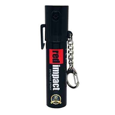 REDimpact Spray Anti Agression de Poche Gel 20 ML - Taille Compact - Format : Sac a Main Femme, Pantalon Homme, Jean, Jogging Homme, Sac a Dos, Sacs