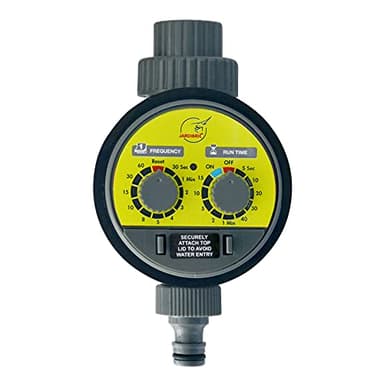 Jardibric - Programmateur pour Brumisateur - Contrôlez avec Précision de 5 Sec à 15 Min, Fréquence de 30 Sec à 60 Min