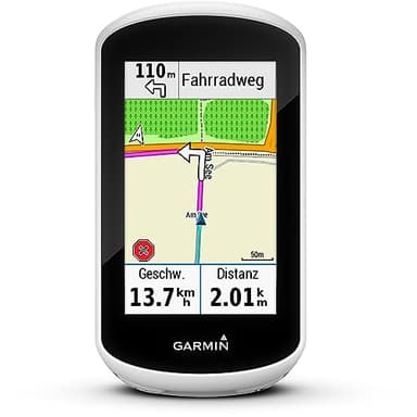 Garmin - Edge Explore - Compteur Vélo GPS - Pré-chargé Cartes Garmin Cycle Map Europe - 47 Pays - 12h d'Autonomies - 240 x 240 Pixels Noir/Blanc