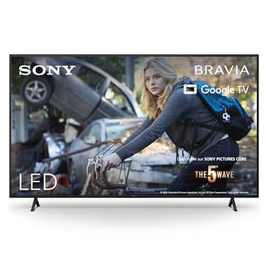 Sony Television Bravia KD-65X75WL : 4K Ultra HD LED | HDR | Google | Pack ECO | BRAVIA Core - Design Signature Sony [Classe énergétique F]